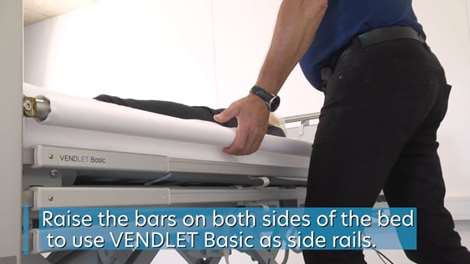 How to use VENDLET Basic as side rails